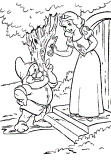 colorier blanche neige